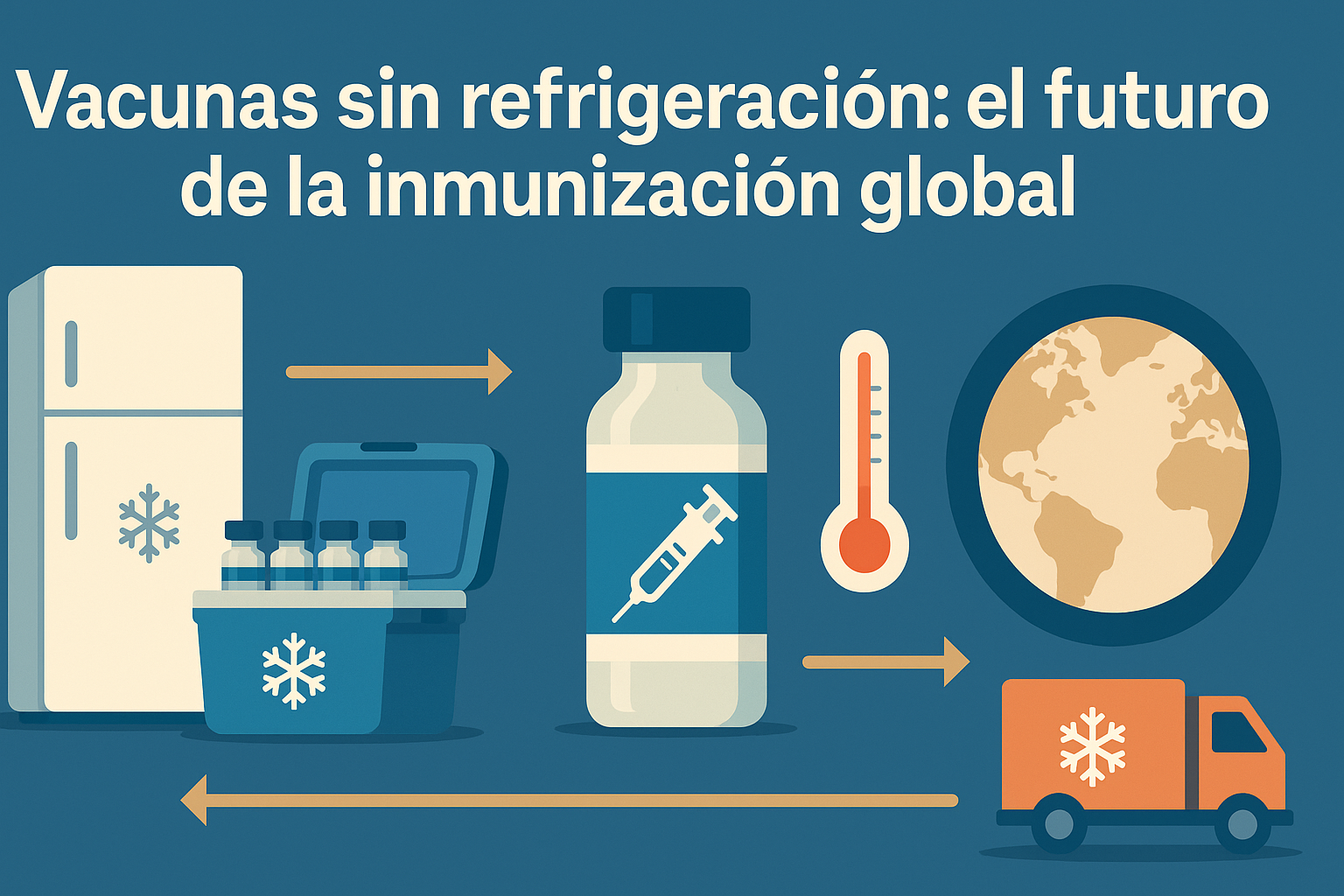 💉👨🏻‍⚕️⚕️Vacunas sin refrigeración: el futuro de la inmunización global.