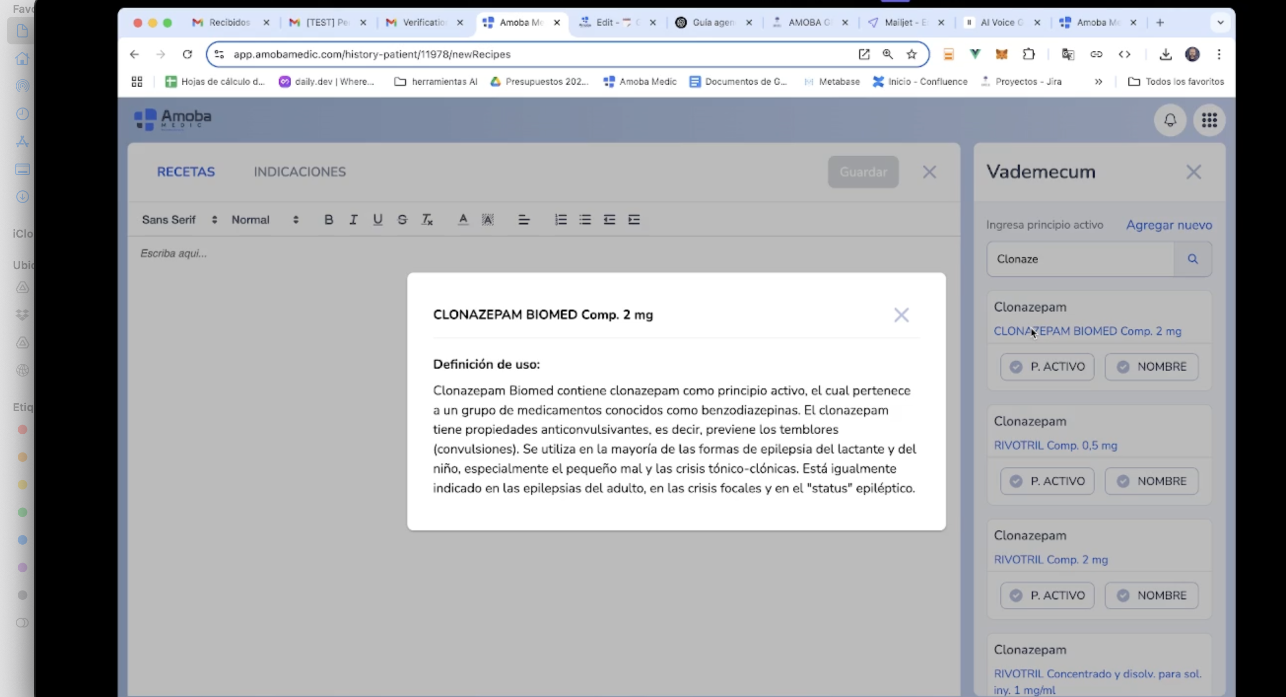 🆕 Guía para agregar un nuevo medicamento en el vademécum de AmobaMedic