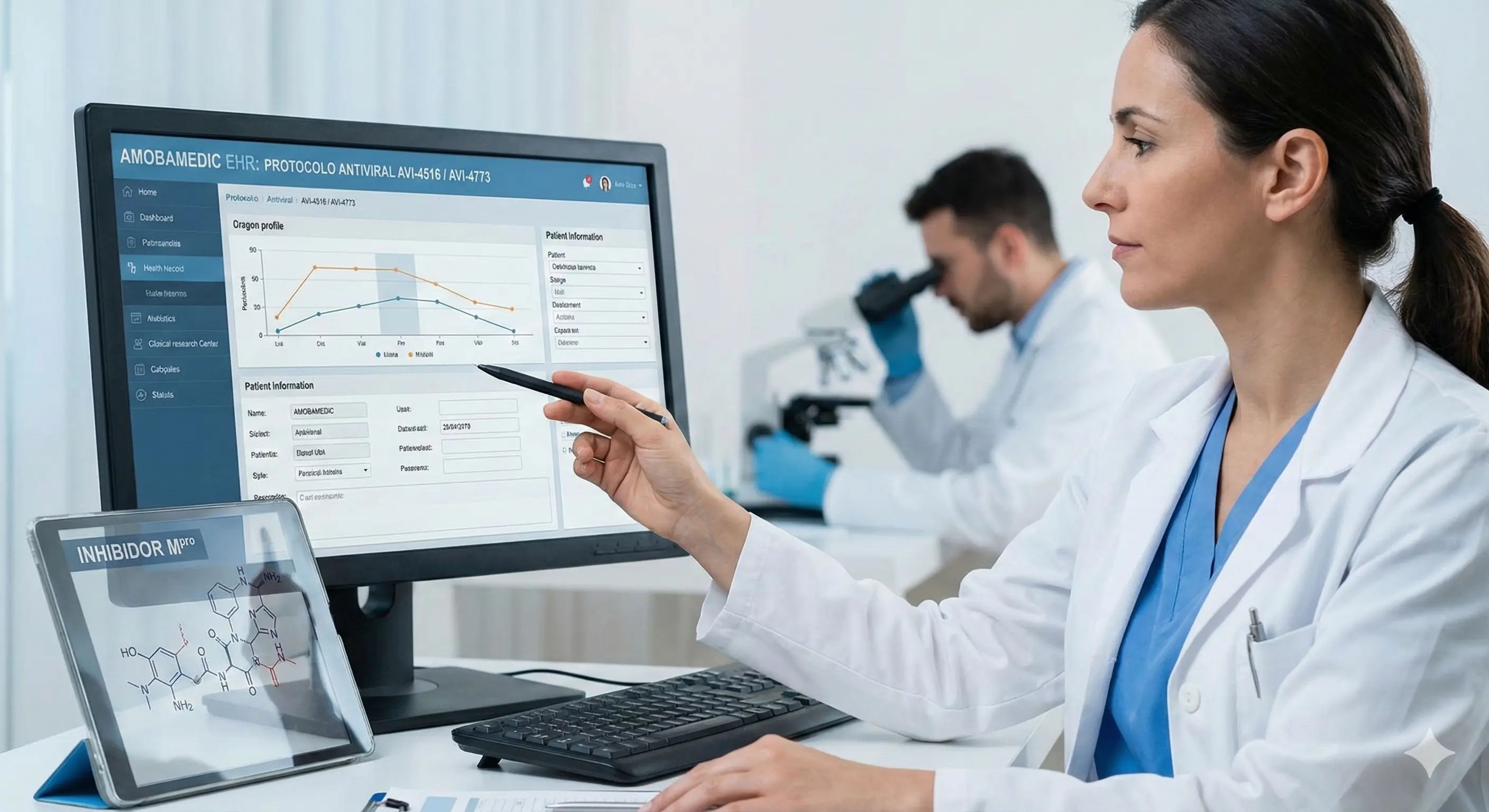 Nuevos antivirales y su impacto en las historias clínicas electrónicas